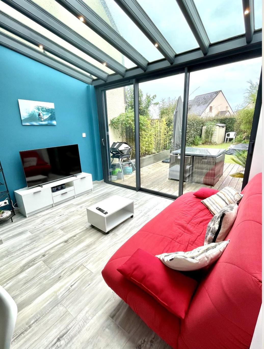 Jolie Petite Maison A 500M De La Plage D'Erdeven Exterior foto